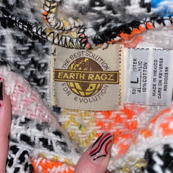 Pastel Woven Sweater Drug Rug - Picture 2 of 2